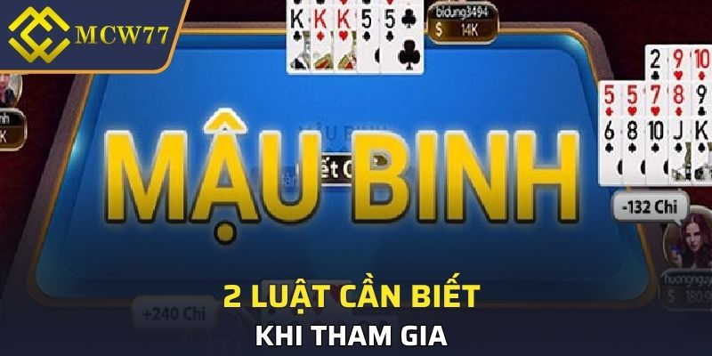 2 luật cần biết khi tham gia